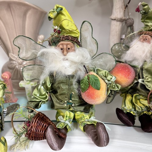 Mark Roberts Collection, Christmas Fairy Sugar Fruit Apple Basket - Picture 11 of 13