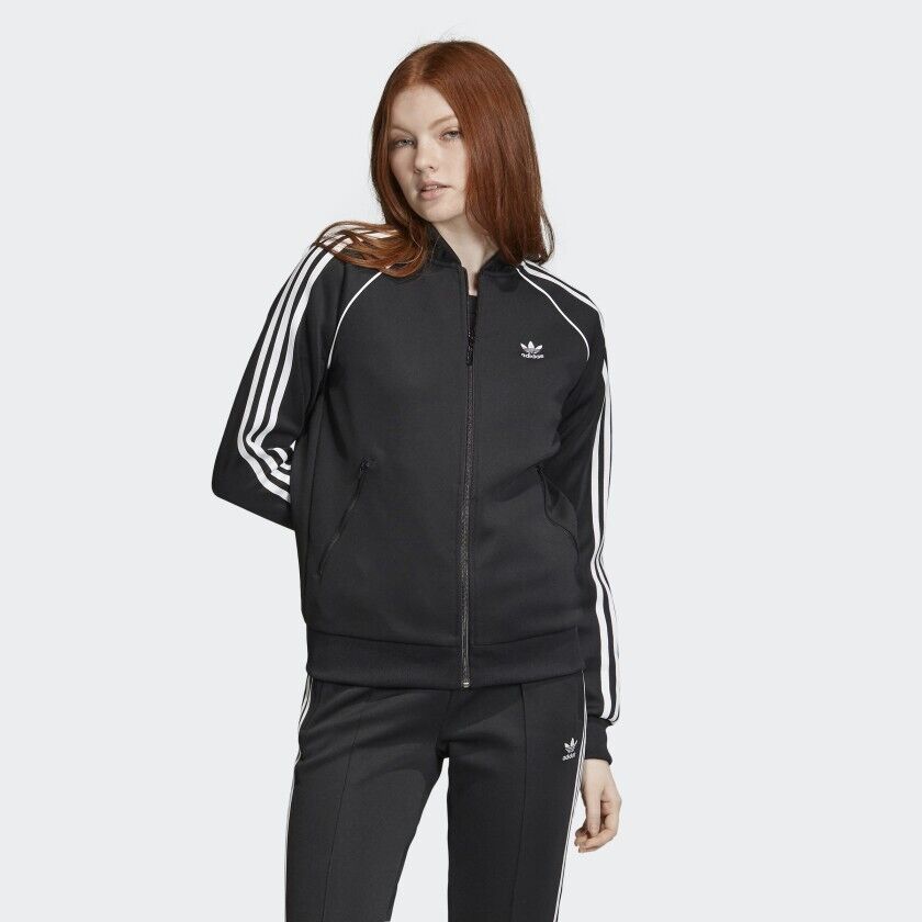 adidas SST TT Ce2392 Originals Classic Track Jacket Black White Size Womens for sale online | eBay