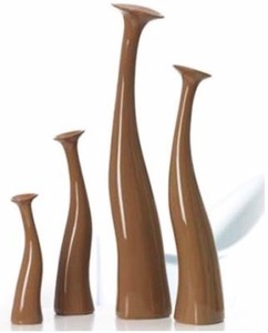 Ritzenhoff & Breker Ida Nougat Vase à tige Nougat Nougat 42 cm