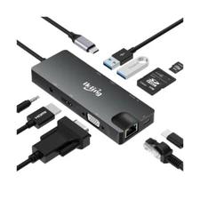 ikling ik-181818 9-in-1 Type-C USB 3.0 Adapter