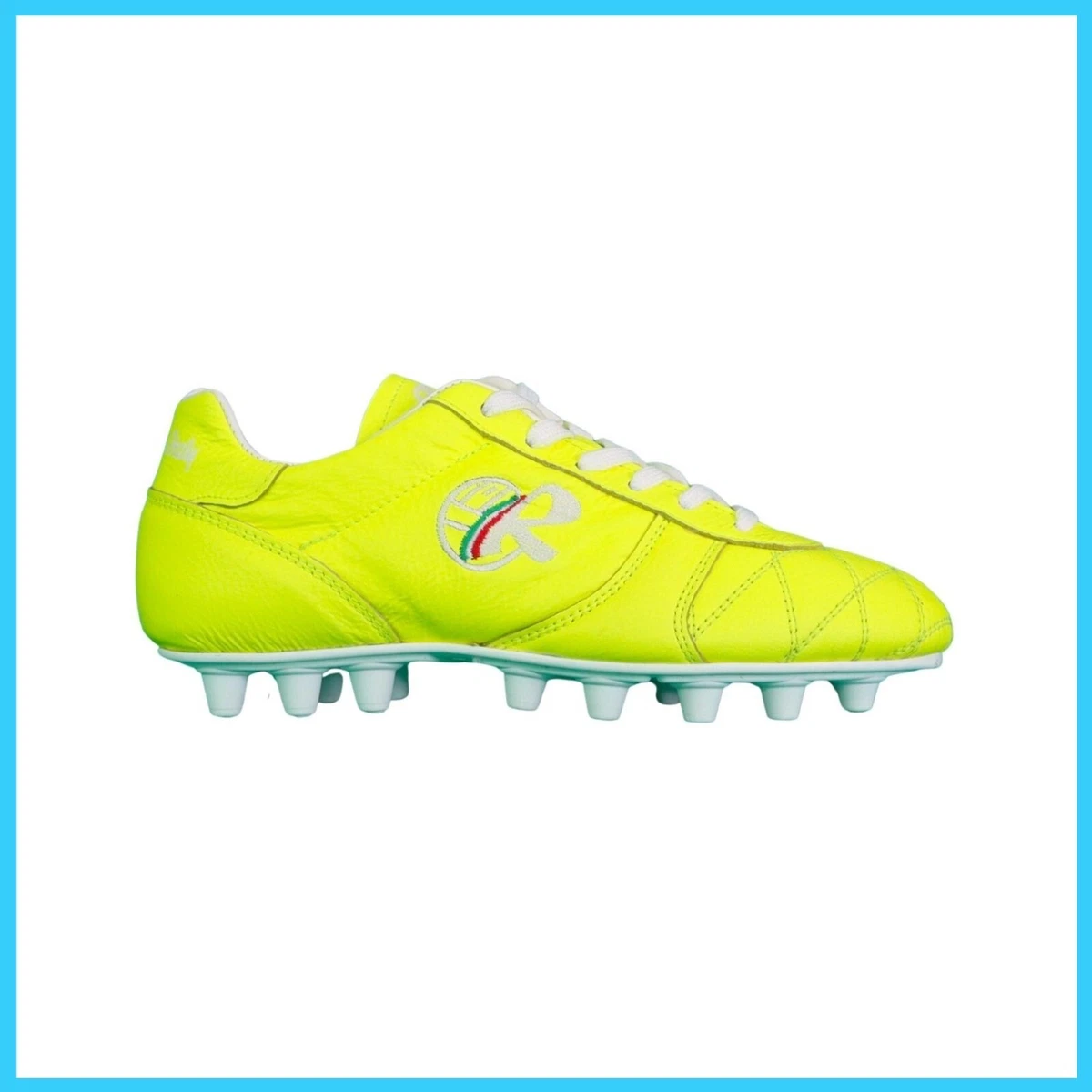 Junior leather sales football boots