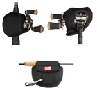 VRX The Reel Glove, Reel Cover Wraps - Choice Of Casting or Spinning - Black