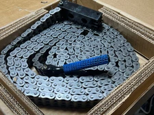 OEM Inner Boom Extend Chain 129 Link BL666 Lull 1044C-54 & JLG Booms Telehandler