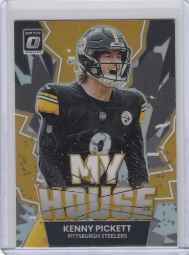 Kenny Pickett RC ▪ 2022 Donruss Optic HOLO My House #MH-1  Silver Prizm