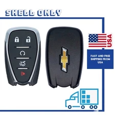Remote OEM  Key Shell Case ONLY Fob 5 Button for Chevrolet Equinox Cruze 17-2019