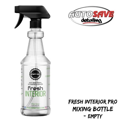 Infinity Wax - Pro Bottle With label - Fresh Interior Chemical Resistant Bottle