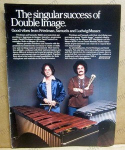 1975 LUDWIG MUSSER print ad - Good Vibes from Friedman, Samuels & Ludwig/Musser