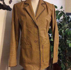 metro style leather jacket