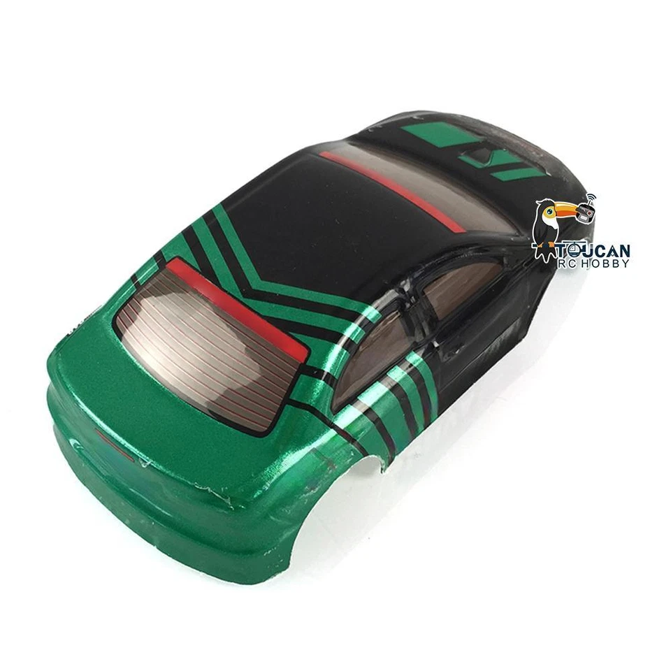Lancer EVO Car PVC Body Shell For 1/28 MINID RWD AWD 4WD Racing Drift Truck DIY - Image 2 of 3