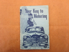 Dodge Car Model C-48 1950 manual del propietario libro guía de literatura ORIGINAL
