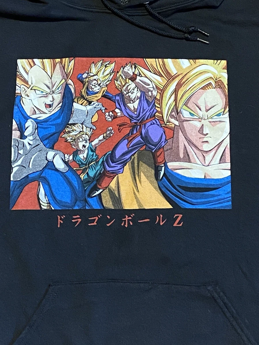 SALE] Black Goku with Louis Vuitton Hoodie - Luxury & Sports Store