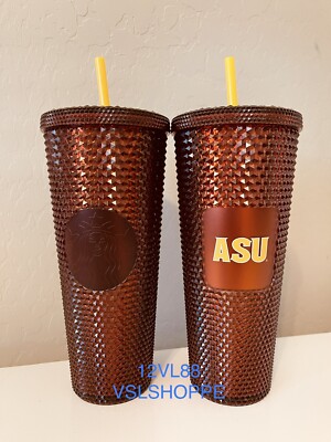 BRAND NEW - Starbucks - Arizona State - ASU - Studded Cold Cup Tumbler -  Venti | eBay