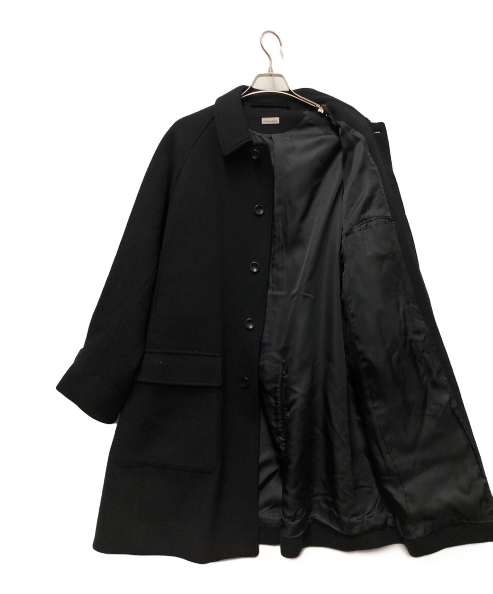 STEVEN ALAN MELTON PATCH BAL COLLAR COAT Size: L Black Men STEVEN ALAN MELTON PATCH BAL COLLAR COAT Size: L Black Men