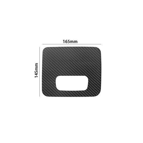 Cubierta de embellecedor de caja de fusibles lateral de tracción delantera de fibra de carbono para KIA Sedona 2015-2016 - Imagen 7 de 14