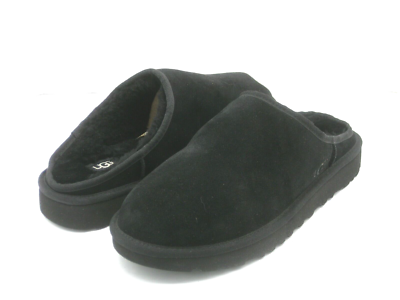 UGG CLASSIC SLIP-ON MEN SLIPPERS BLACK SUEDE US 11 /UK 10  display picture 3
