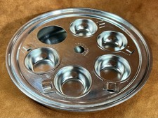 Saladmaster Egg Poacher Pan 5 Cup Stainless Steel 18-8 Tri Clad, NO Handles, Lid