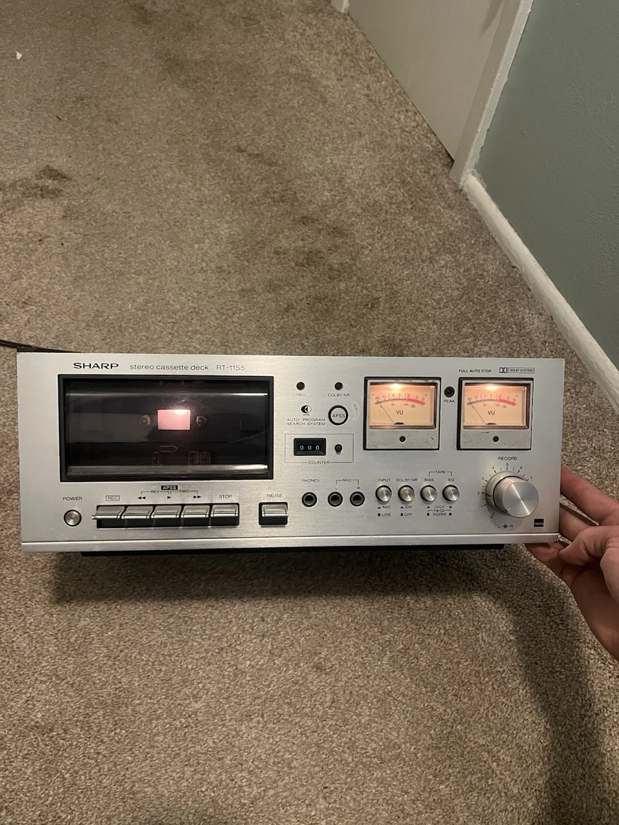 sharp cassette deck products for sale | eBay