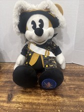 Disney World 50th Mickey Mouse Main Attraction Pirates of the Caribbean Plush