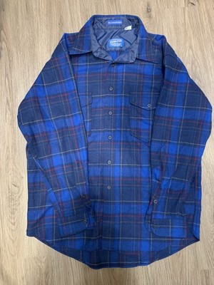 Large Pendelton Outdoorsman series 100% virgin wool Large blue