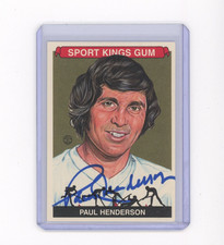 2012 Sportkings Series E #239 Paul Henderson Auto NM