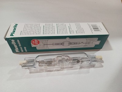 BLAU - METALLDAMPF FARBE 150W RX7S PLUSRITE GLÜHBIRNE DOPPELENDIG 