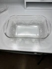 Vintage Anchor Hocking Avalon casserole dish 10x6x3 Floral