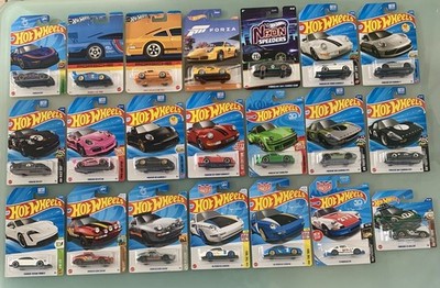 Hot Wheels Porsche Lot Of 21 911 Red Edition/1971 Oran Metal /928S Safari T Hunt