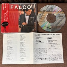 FALCO 3 JAPAN CD 32XB-80 11A1 w/ OBI Amadeus 8:20 Salieri 1986 issue 3,200 JPY