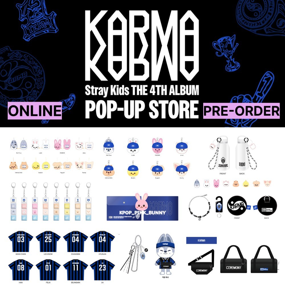 straykids KARMA ポップアップ ミラー QR トレカ ステッカー Stray Kids - straykids KARMA ポップアップ ミラー QR トレカ
