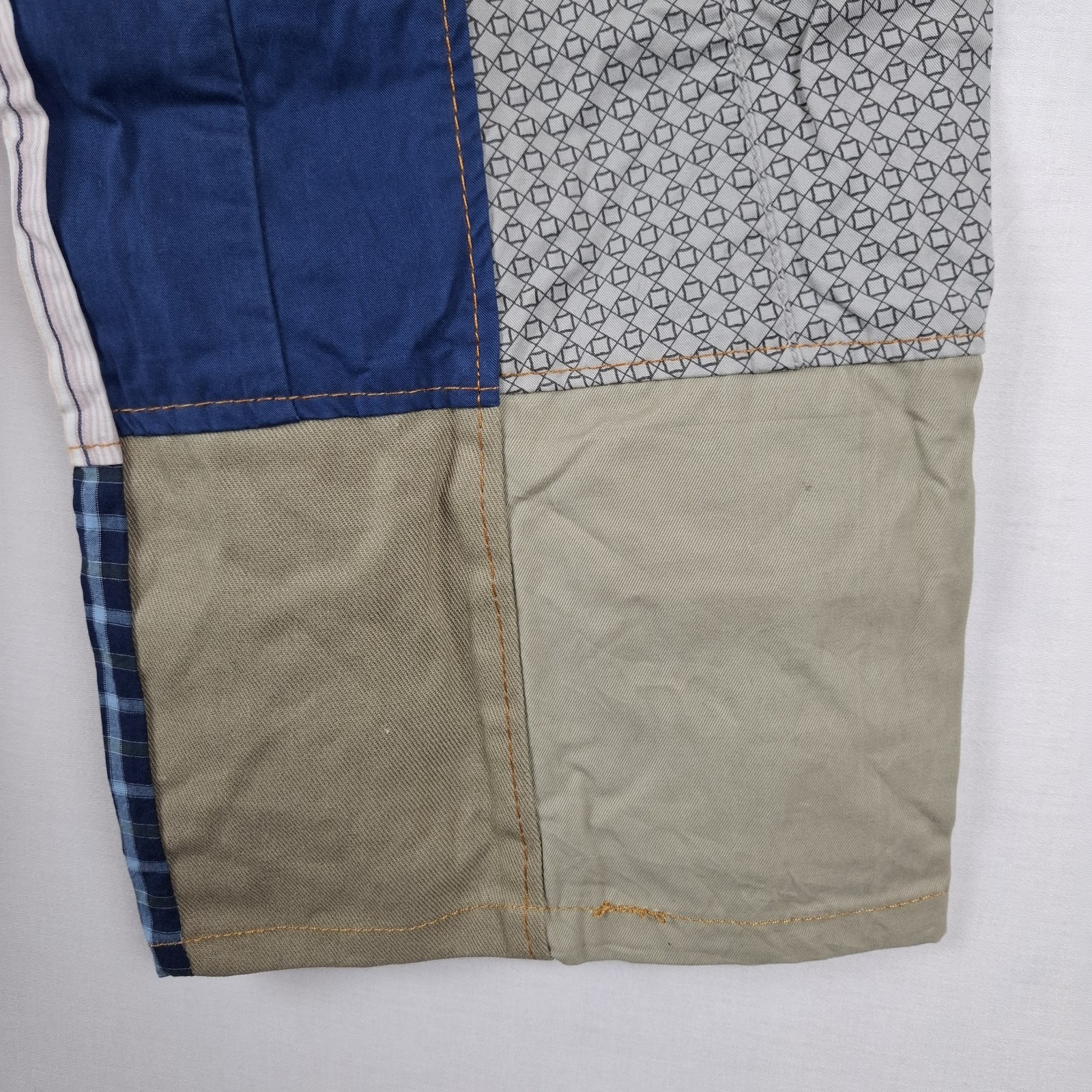 Upcycled Patchwork Wide Leg Trousers Zero Waste F… - image 15