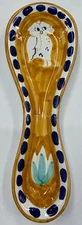 Vietri Pottery- Campagna Style 9’’ Spoonrest Made/Painted by hand-Italy