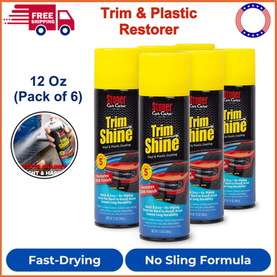 #ad Stoner Car Care 91034 6PK Trim Shine Protectant Coating 12 Fluid Ounces 6 Pack $64.87