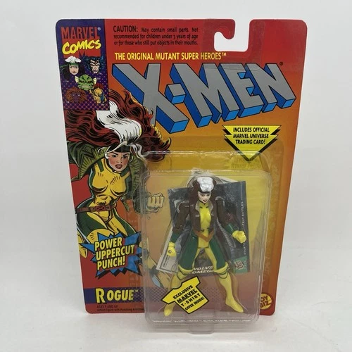 Rogue Marvel Comics The Uncanny X Men Vintage Action Figure Toy Biz 1994 READ