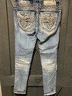 Rock Revival Sz 29 Mid rise/ Ankle Skinny Jeans — photo 3