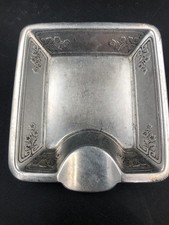 TIFFANY & CO. VINTAGE STERLING SILVER CIGAR ASHTRAY 19099 Makers  5261