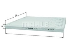 Filtre d'habitacle Mercedes 609