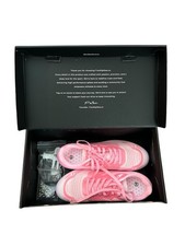 TrackSpikes Pink Track Running Spikes Shoes with Replacement Spikes  Wrench