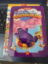 McDonaldland Adult Happy Meal Collectible Tin Grimace