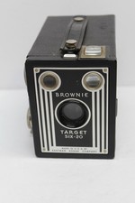 Vintage Eastman Kodak Brownie Target Six-20 Box Camera Art Deco UNTESTED