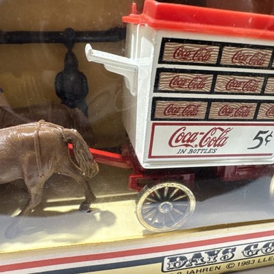 LLEDO DAYS - GONE COCA COLA HORSE AND DELIVERY CARRIAGE | eBay