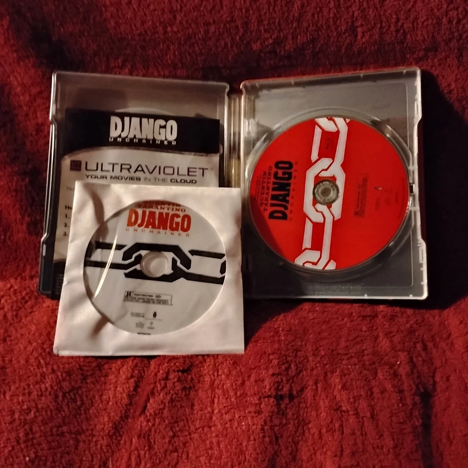 DJANGO UNCHAINED Blu-ray Steelbook Target Exclusive (Blu-ray/DVD/Bonus Disc) - Image 3 of 4