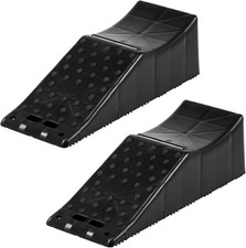 Pack Tandem Wheel Ramp, Concave Portable Ramp, Heavy Duty Tire Changing aid on T