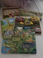 holz steck puzzle SET 5x Ravensburger, Kids-W...