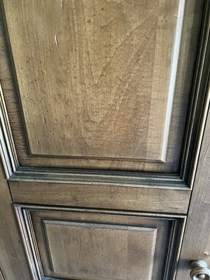 Ethan Allen Cabinet , Hold Computer Or TV With Electrical Outlets