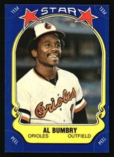1981 Fleer Star Stickers #30 Al Bumbry