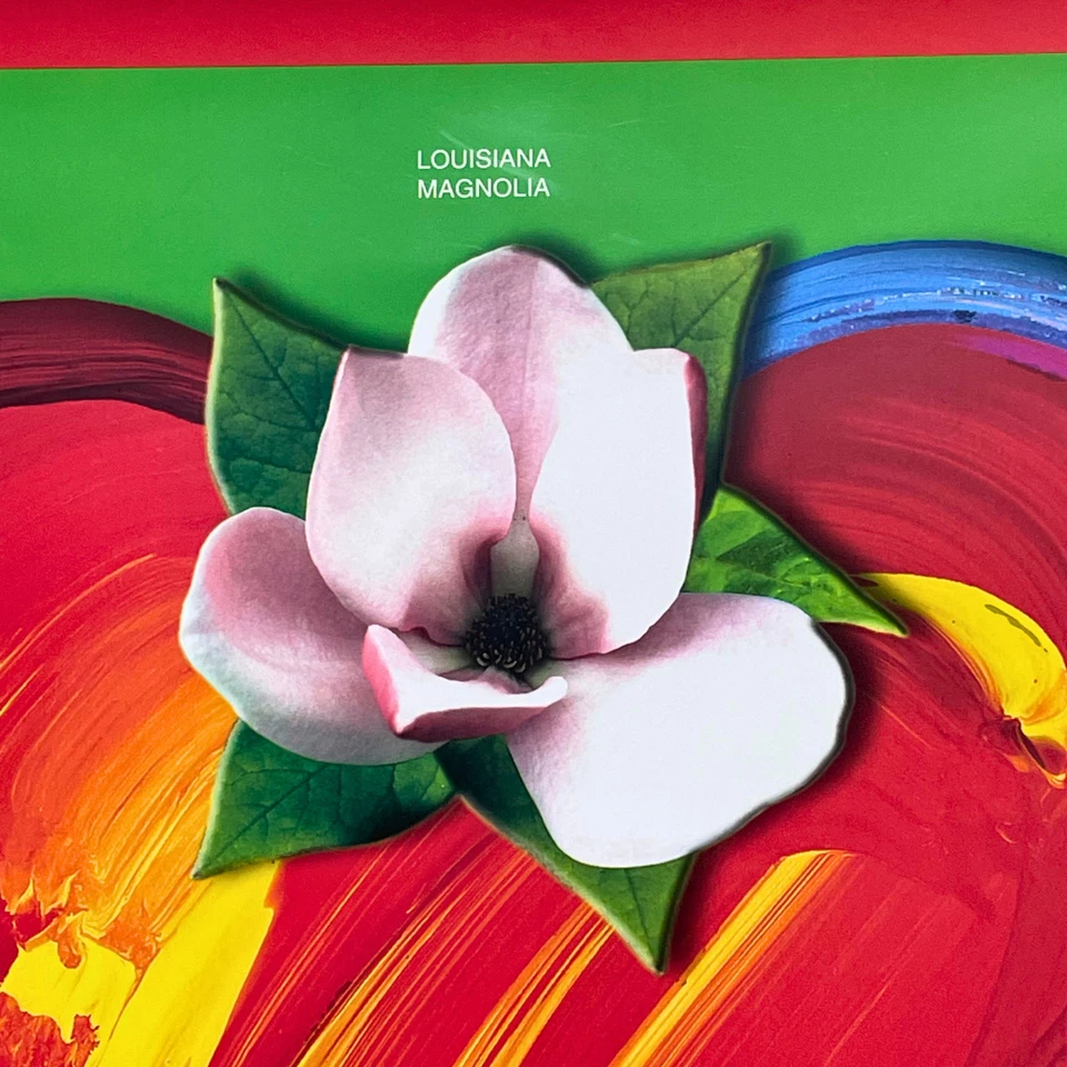 Póster en relieve firmado por Peter Max Katrina 2006 MTV VH1 Teletón + tubo original arte raro Foto 3 de 4