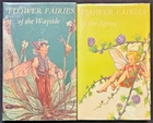 FLOWER FAIRIES Spring + Wayside Cicely Mary Barker 2 HC Books w/DJ Pristine