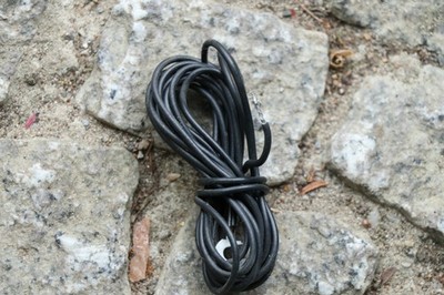 DDR Fahrrad Kabel Lichtkabel Lampe vorn Rücklicht  NOS