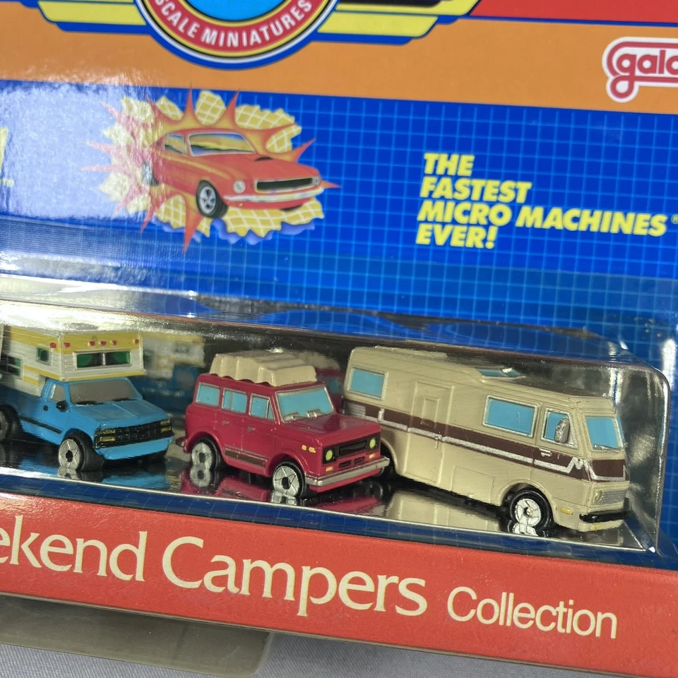 Micro Machines 6400 Ultra Fast Weekend Campers Collection #2 New Sealed - Image 3 of 4