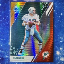 DAN MARINO Card • FIRE BURST #77 • 2021 Panini Phoenix • DOLPHINS